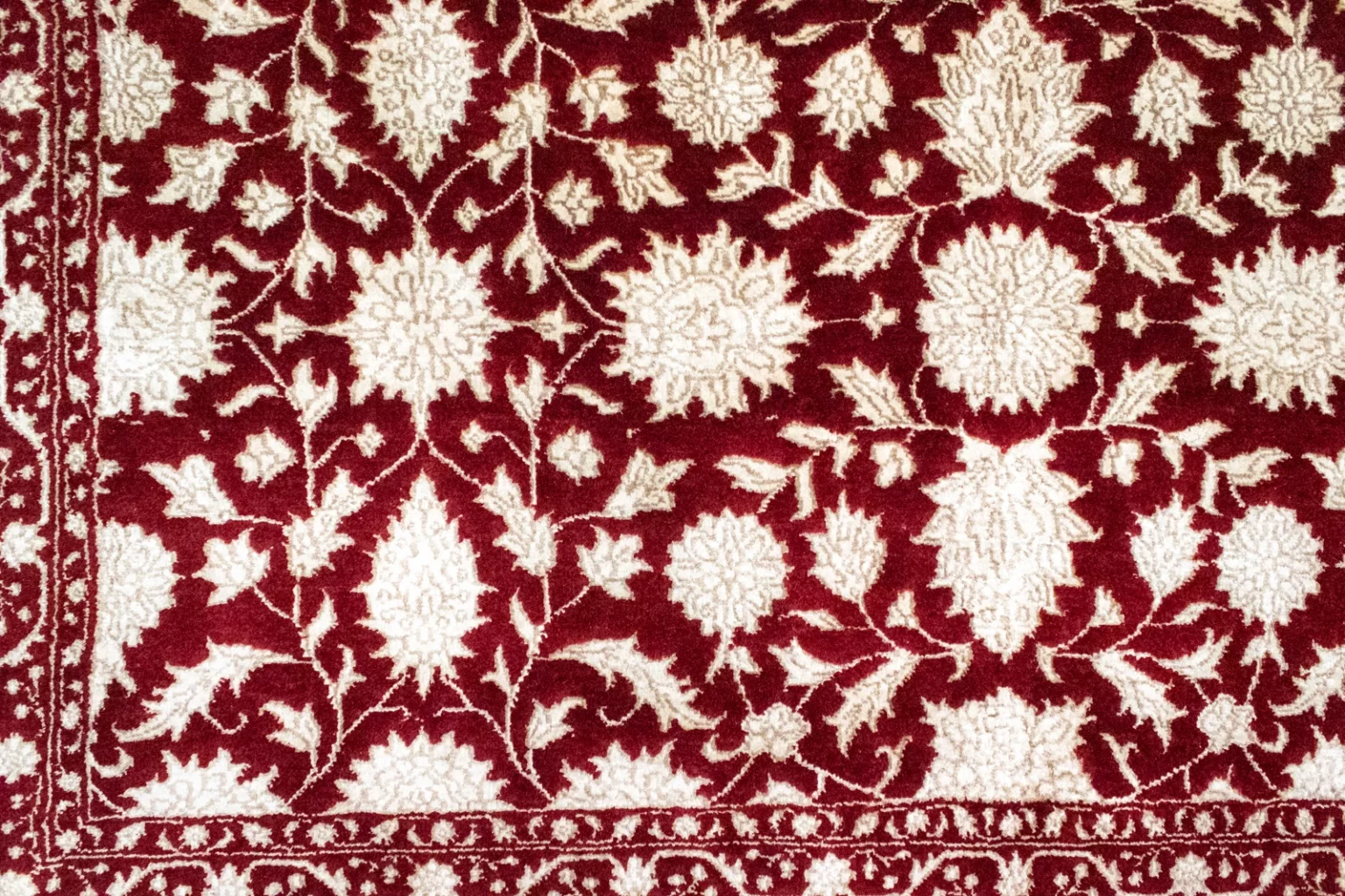 Orientteppich Täbris 236 x 165 cm Wolle handgeknüpft