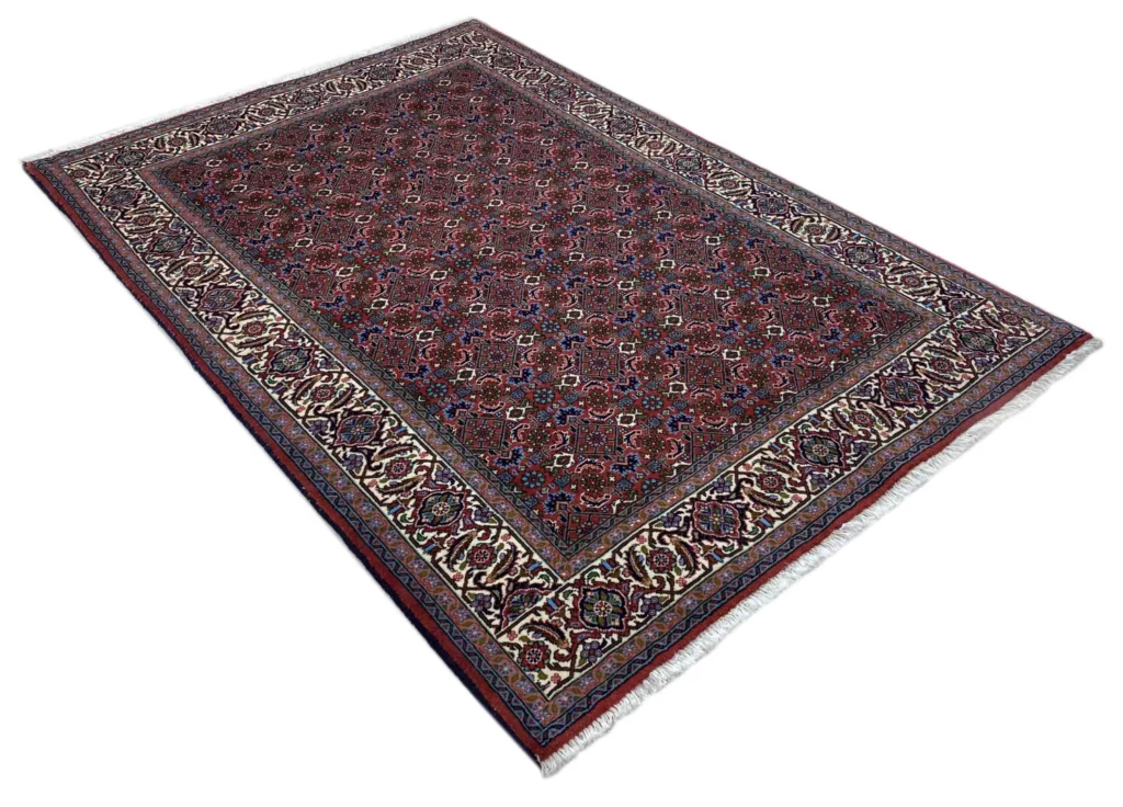 zandschan-orientteppich-211x145-cm-380000-knoten-handgeknupft-2 Perserteppich Zandschan 211 x 145 cm Baumwolle handgeknüpft