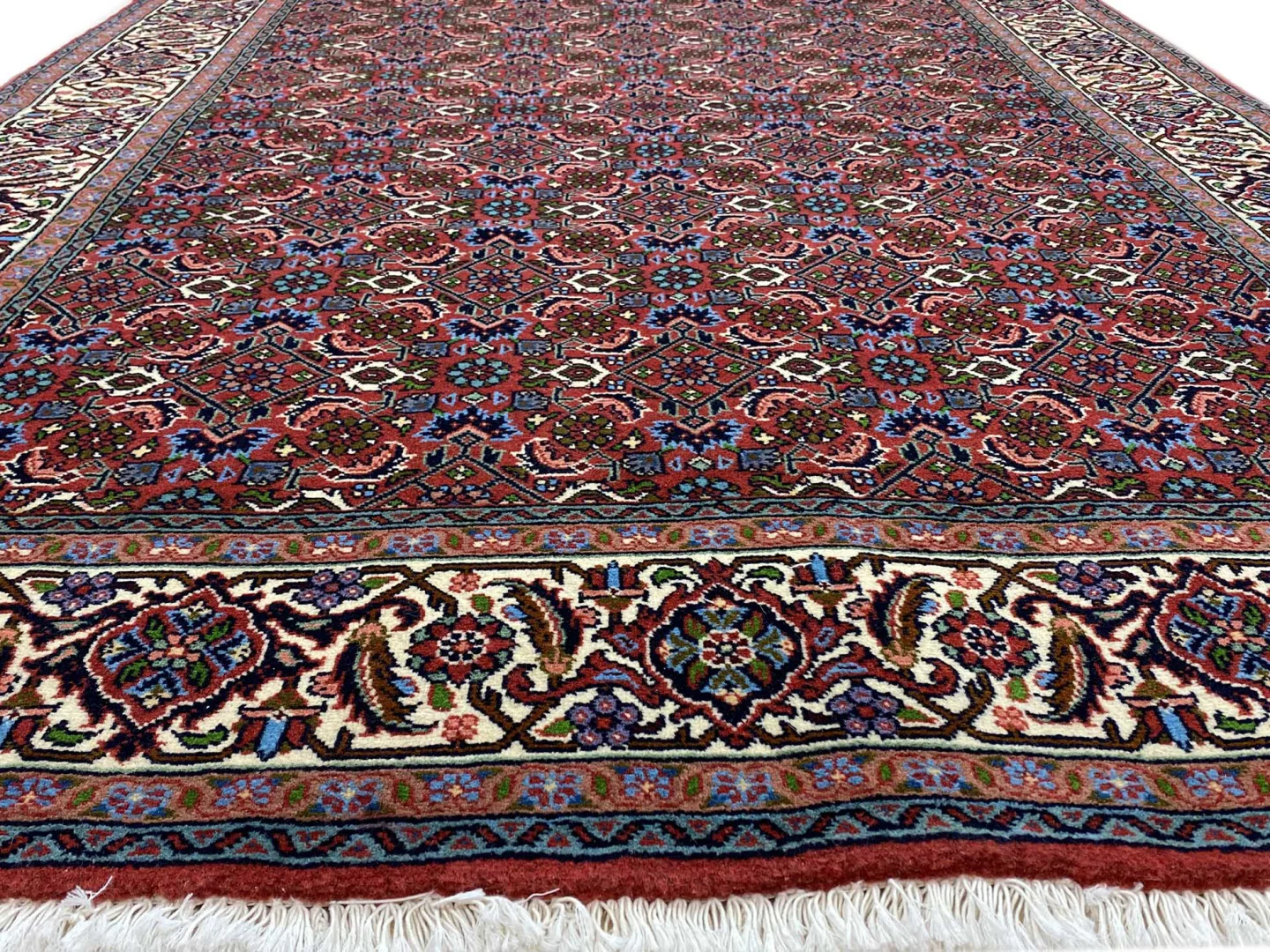 zandschan-orientteppich-211x145-cm-380000-knoten-handgeknupft-4 Perserteppich Zandschan 211 x 145 cm Baumwolle handgeknüpft