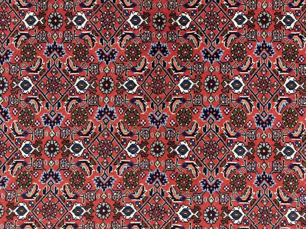 Perserteppich Zandschan 219 x 142 cm Baumwolle handgeknüpft