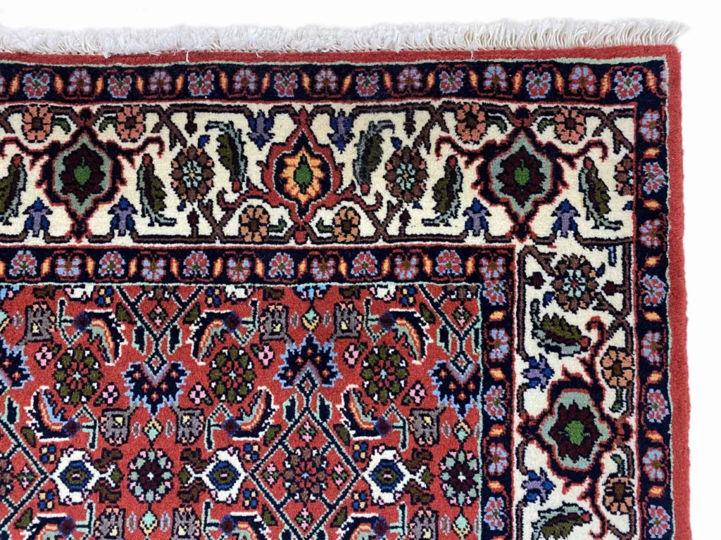 Perserteppich Zandschan 219 x 142 cm Baumwolle handgeknüpft