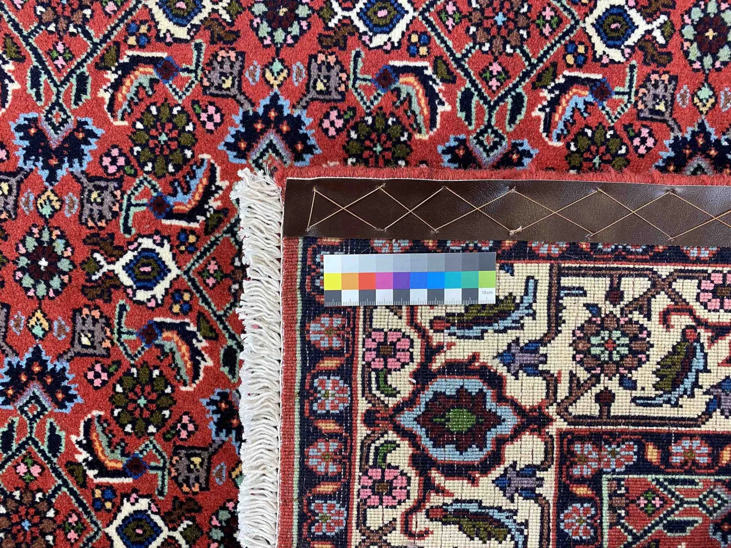 Perserteppich Zandschan 219 x 142 cm Baumwolle handgeknüpft