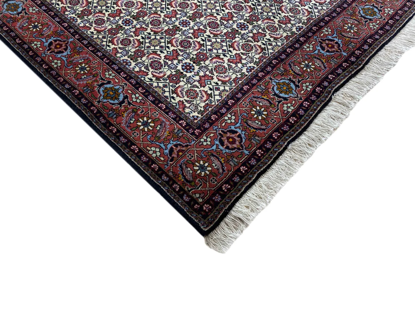 zandschan-orientteppich-235x142-cm-380000-knoten-handgeknupft-2 Perserteppich Zandschan 235x142 cm Baumwolle handgeknüpft