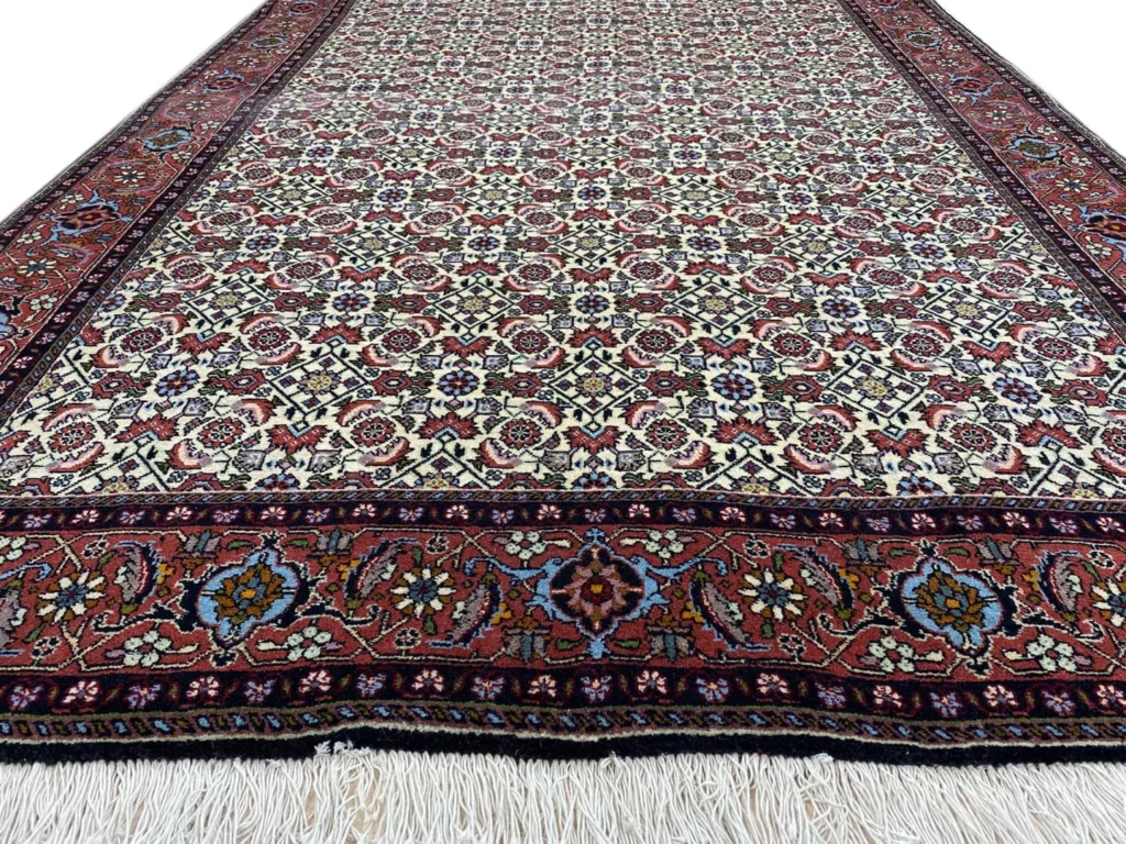 zandschan-orientteppich-235x142-cm-380000-knoten-handgeknupft-3 Perserteppich Zandschan 235x142 cm Baumwolle handgeknüpft