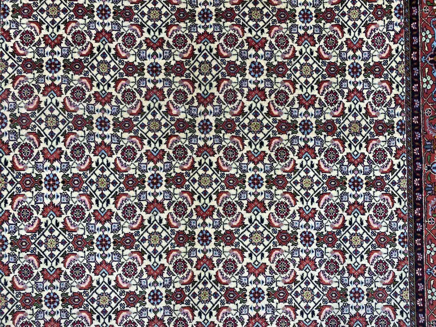 zandschan-orientteppich-235x142-cm-380000-knoten-handgeknupft-4 Perserteppich Zandschan 235x142 cm Baumwolle handgeknüpft