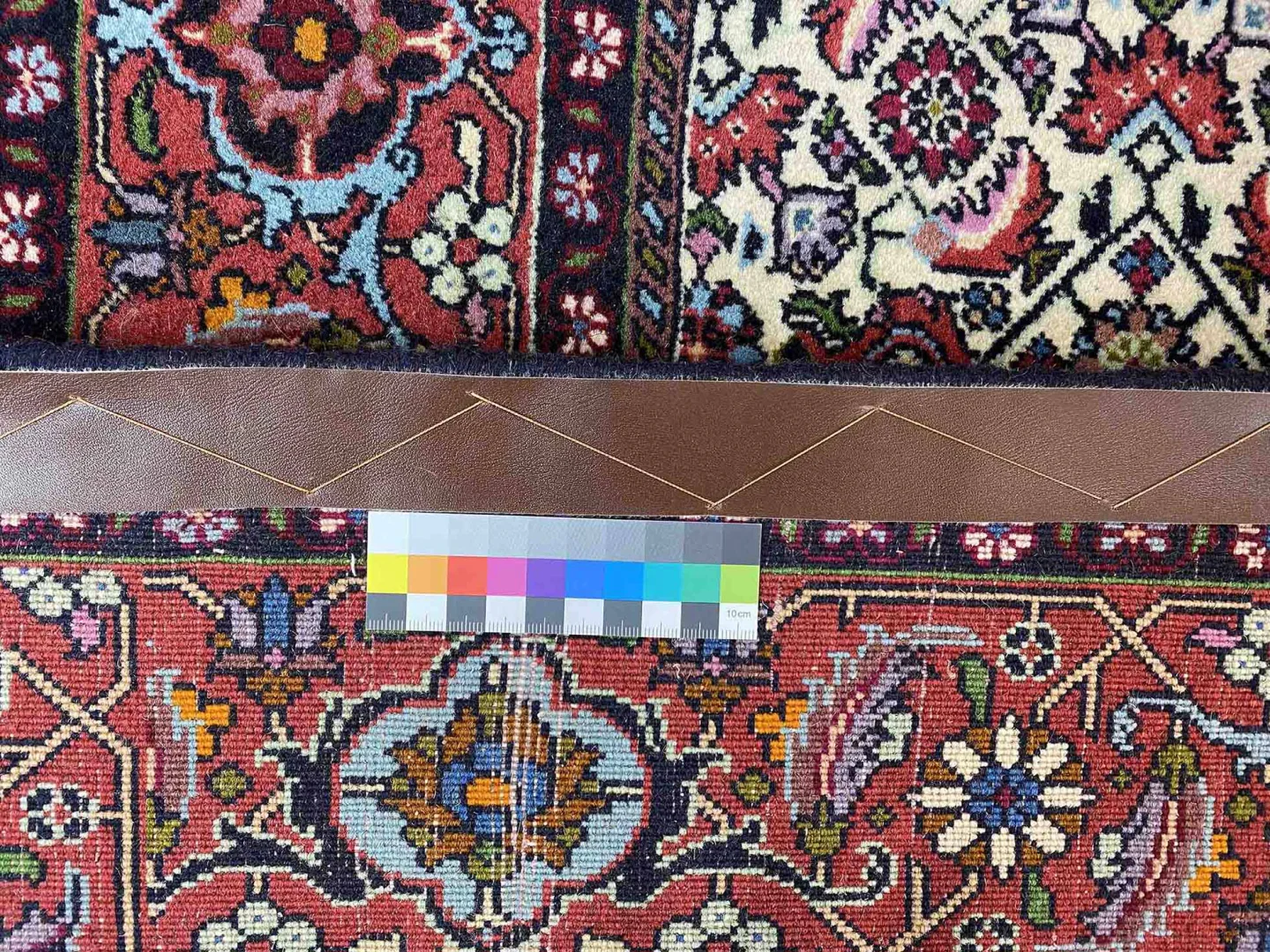 zandschan-orientteppich-235x142-cm-380000-knoten-handgeknupft-7 Perserteppich Zandschan 235x142 cm Baumwolle handgeknüpft