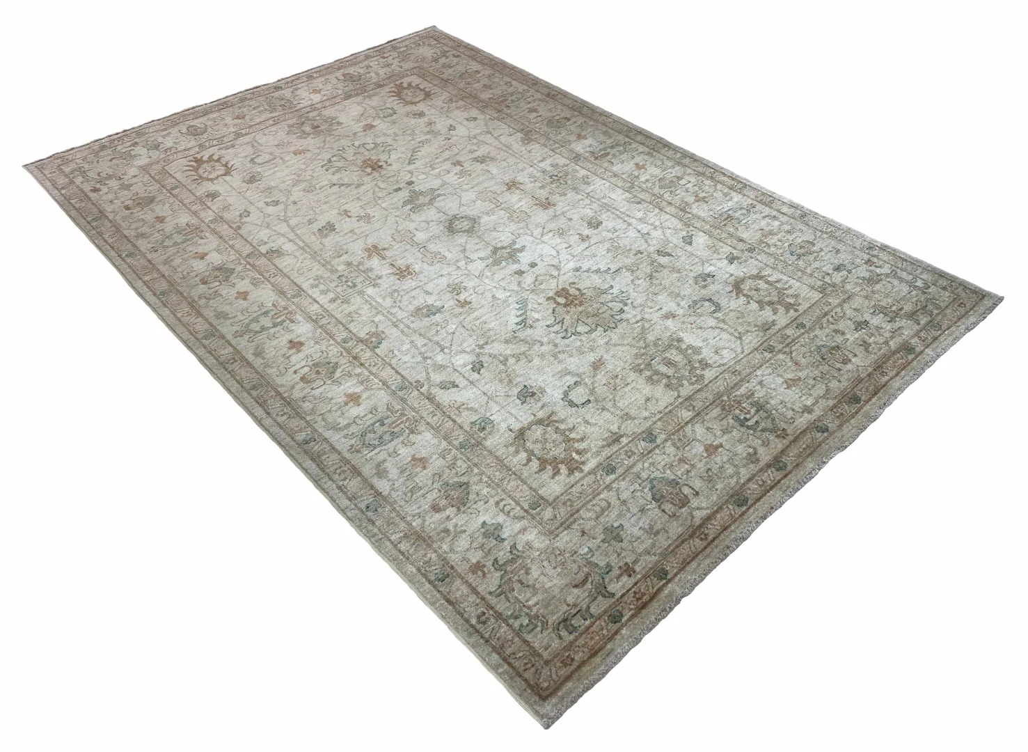 Orientteppich Ziegler 243 x 167 cm Wolle handgeknüpft
