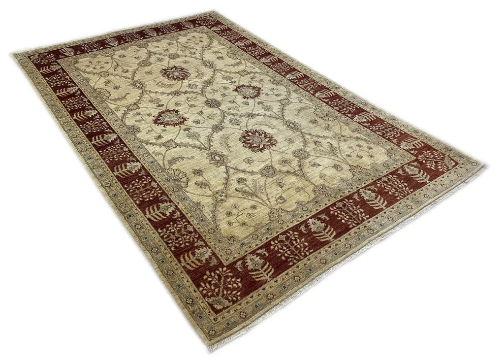 ziegler-orientteppich-262x168-cm-200000-knoten-m-handgeknupft-2 Orientteppich Pakistan 262 x 168 cm Wolle handgeknüpft