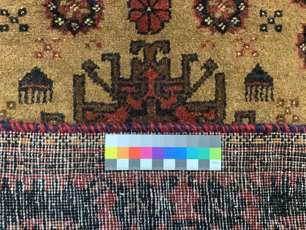 Orientteppich Balutsch 170 x 92 cm Wolle handgeknüpft