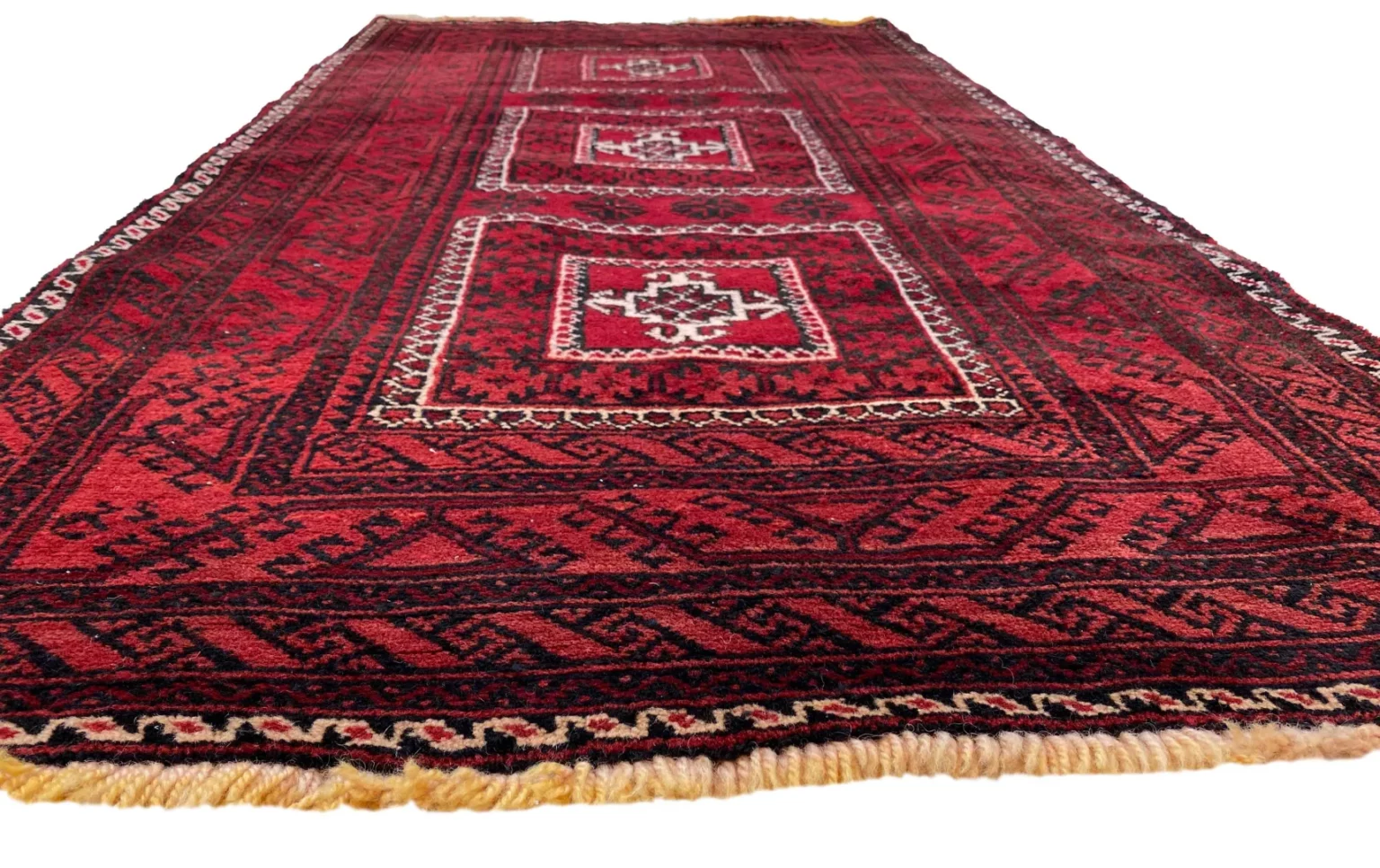 Orientteppich Balutsch 186 x 97 cm Wolle handgeknüpft