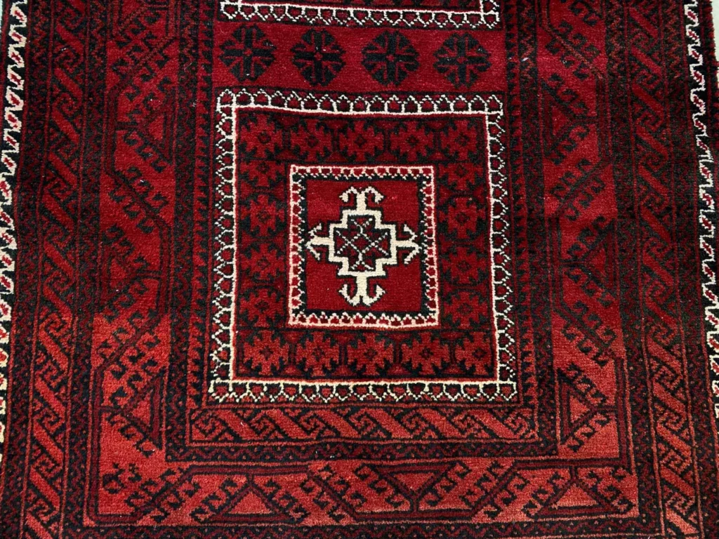 Orientteppich Balutsch 186 x 97 cm Wolle handgeknüpft