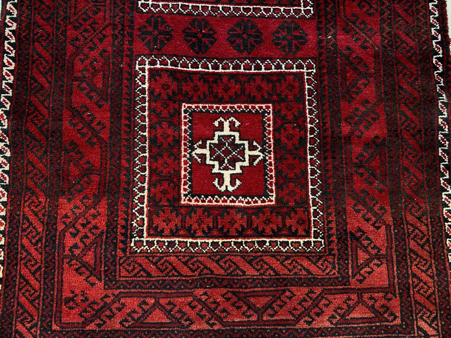 Orientteppich Balutsch 186 x 97 cm Wolle handgeknüpft