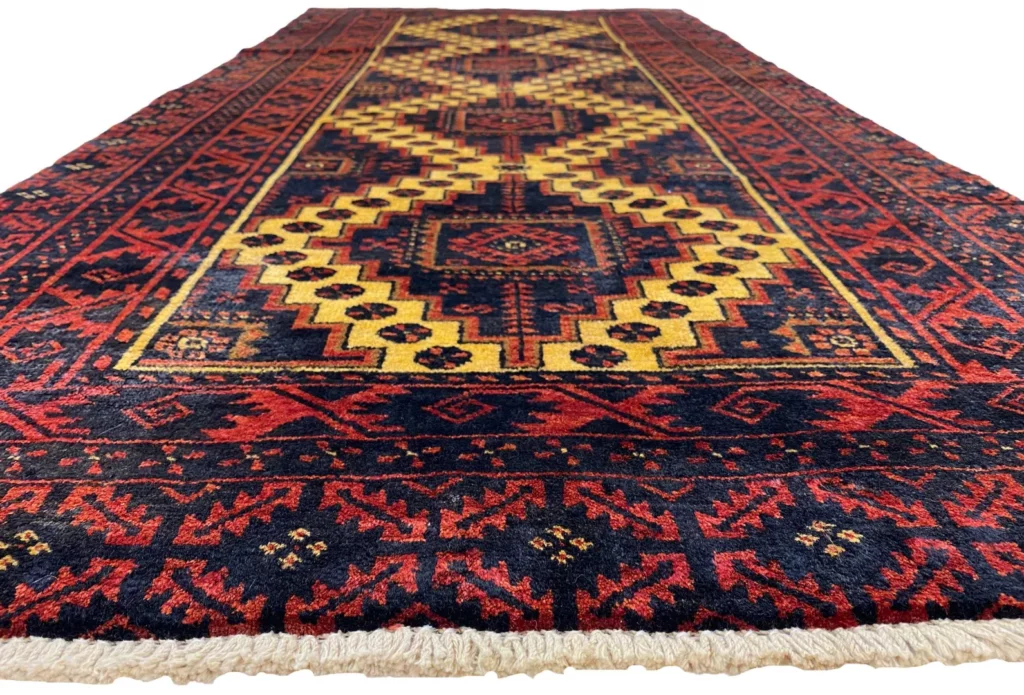 Perserteppich Belutsch 187 x 86 cm Schafwolle handgeknüpft