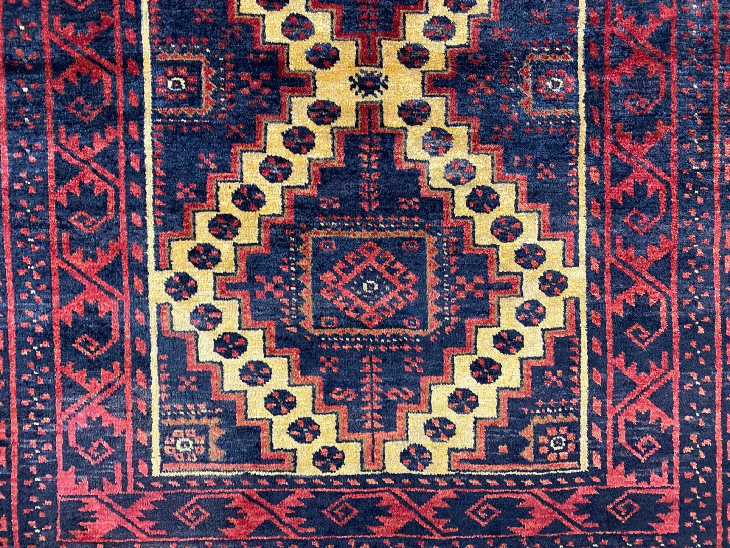 Perserteppich Belutsch 187 x 86 cm Schafwolle handgeknüpft