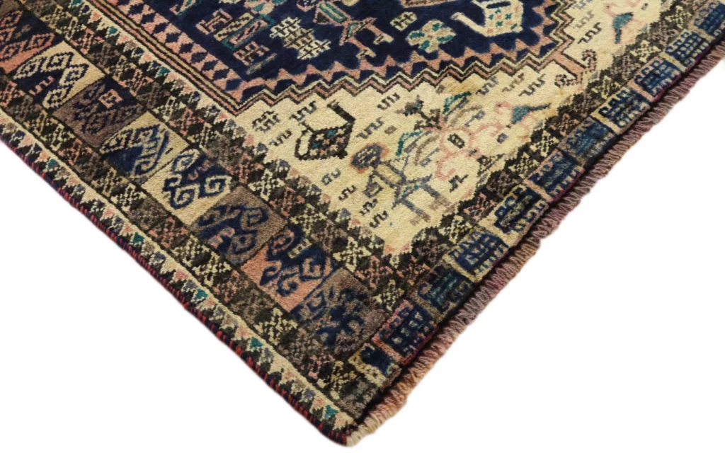 Orientteppich Belutsch 190 x 97 cm Wolle handgeknüpft