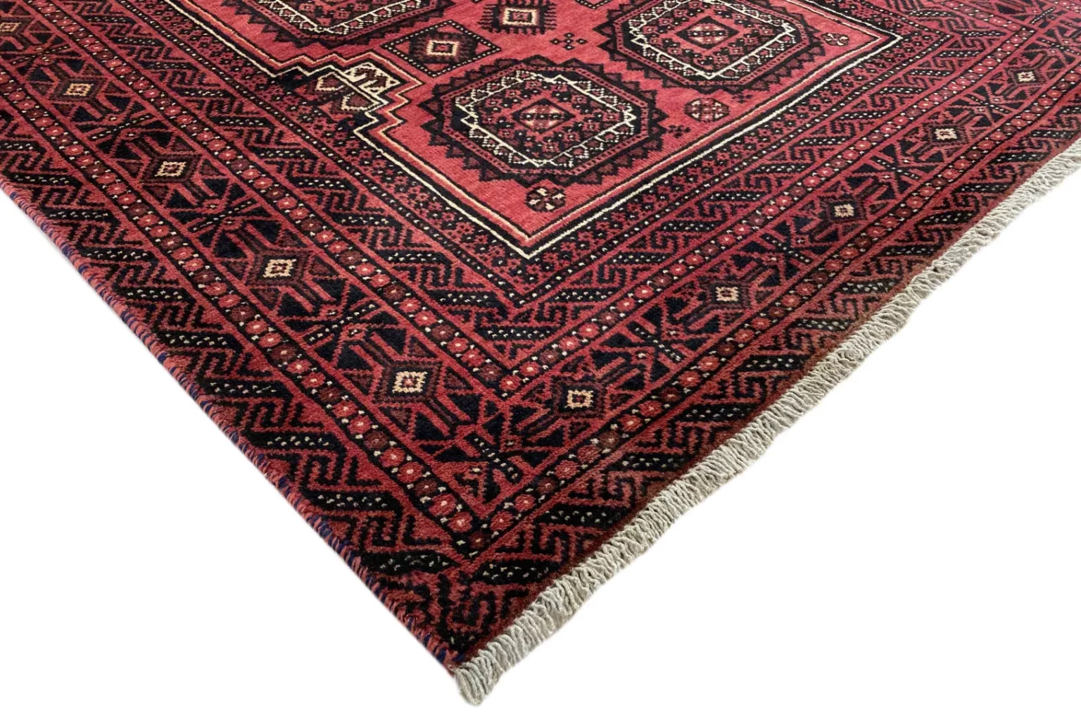 Orientteppich Belutsch 206 x 106 cm Wolle handgeknüpft