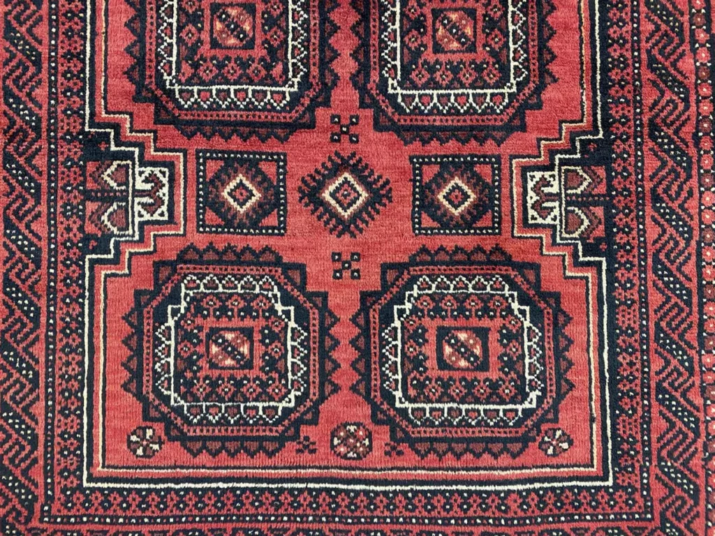 Orientteppich Belutsch 206 x 106 cm Wolle handgeknüpft