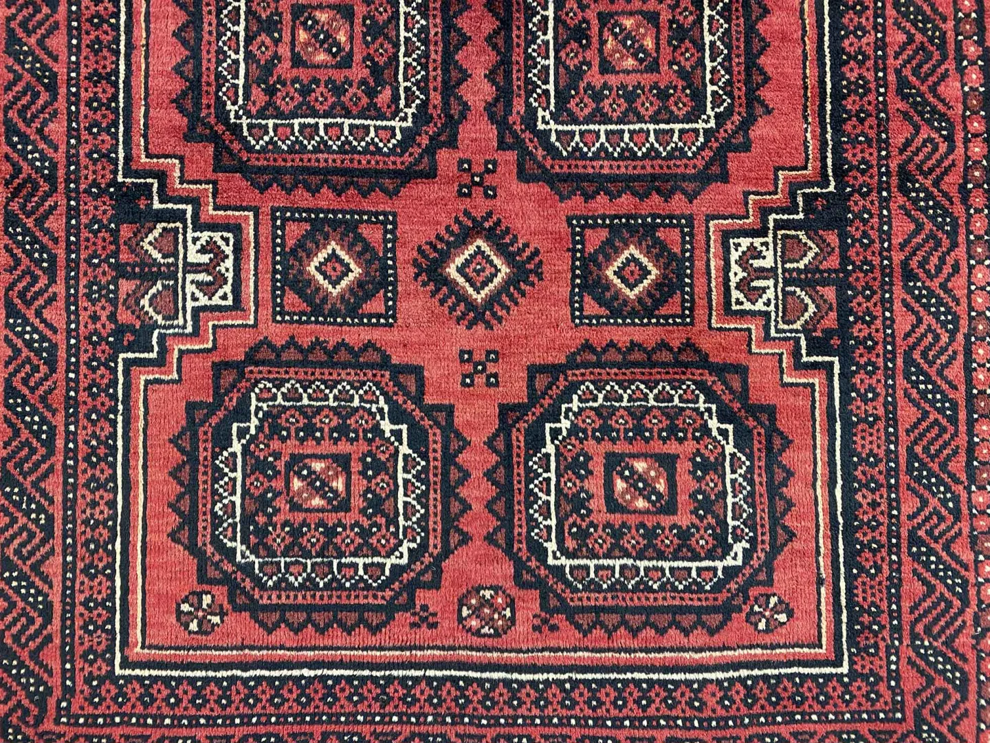 Orientteppich Belutsch 206 x 106 cm Wolle handgeknüpft