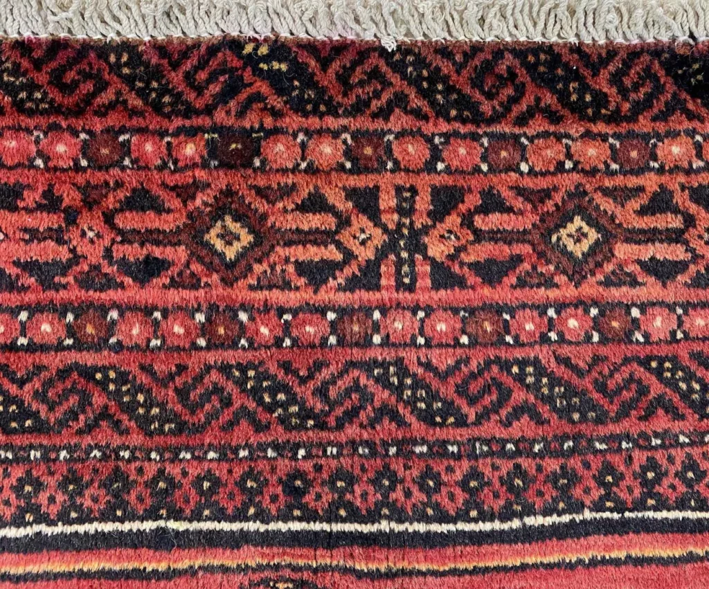 Orientteppich Belutsch 206 x 106 cm Wolle handgeknüpft