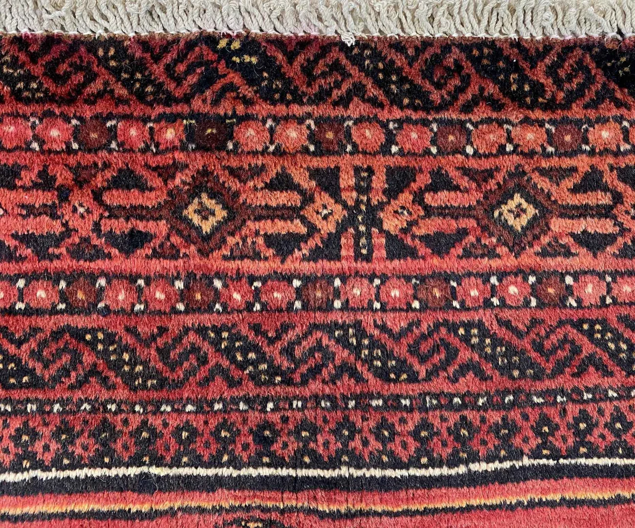 Orientteppich Belutsch 206 x 106 cm Wolle handgeknüpft