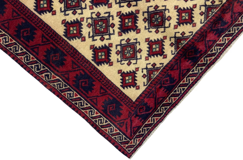 Orientteppich Belutsch 227x102 cm Wolle handgeknüpft