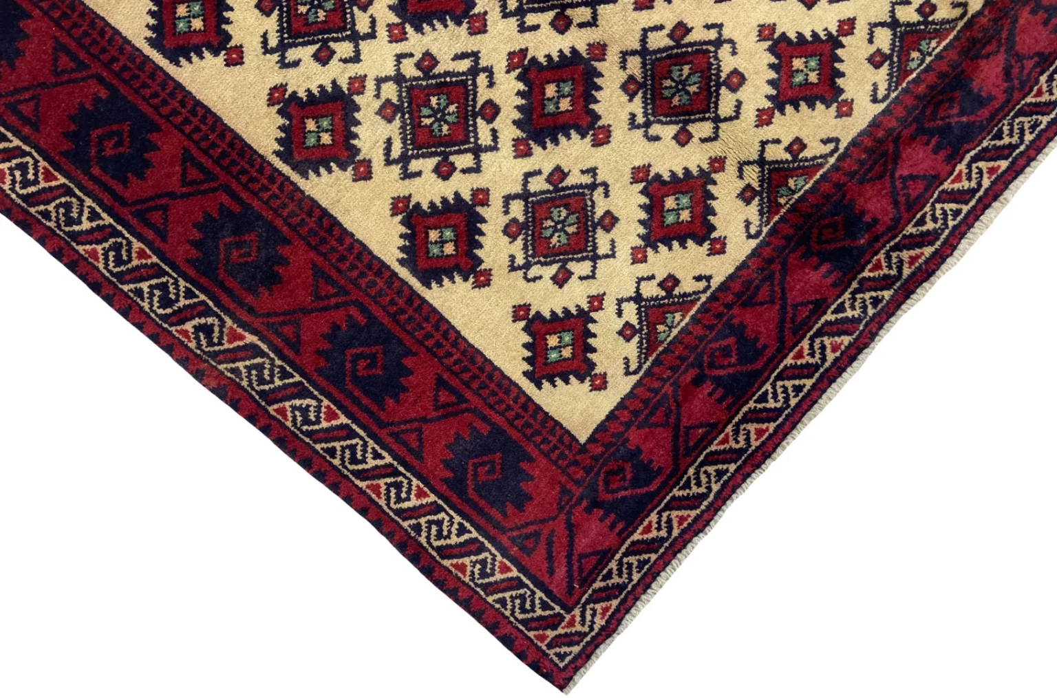 Orientteppich Belutsch 227x102 cm Wolle handgeknüpft