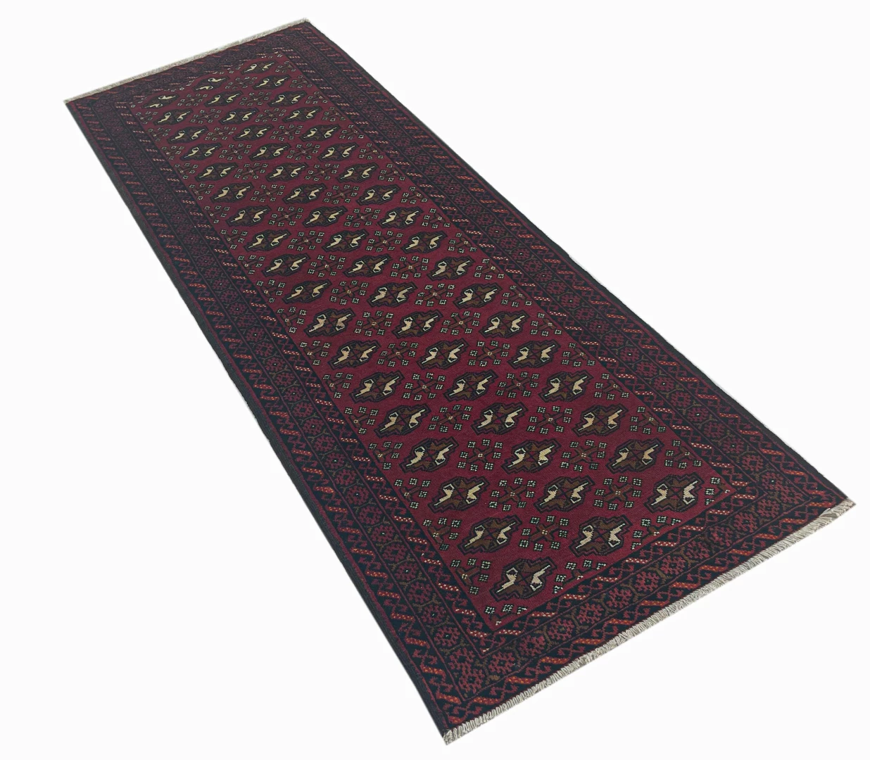 Orientteppich Belutsch 236x81 cm Wolle handgeknüpft