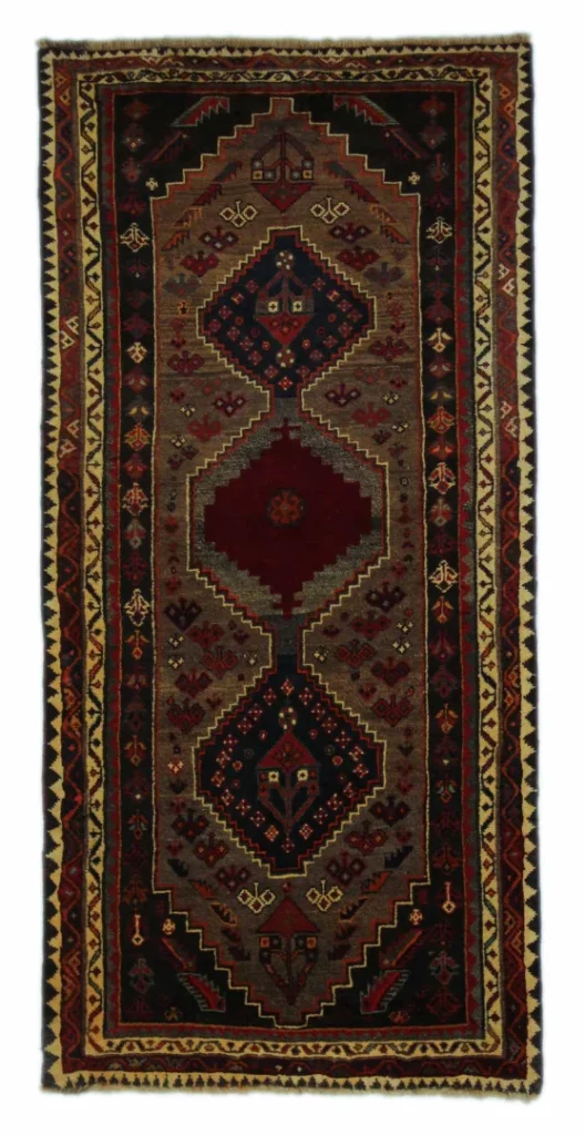 gabbeh-shuli-teppich-213x102-cm-90000-180000-knoten-handgeknupft Perserteppich Fars 213 x 102 cm Wolle handgeknüpft