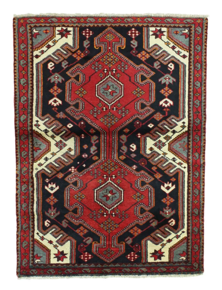 Perserteppich Hamadan 145 x 108 cm Wolle handgeknüpft