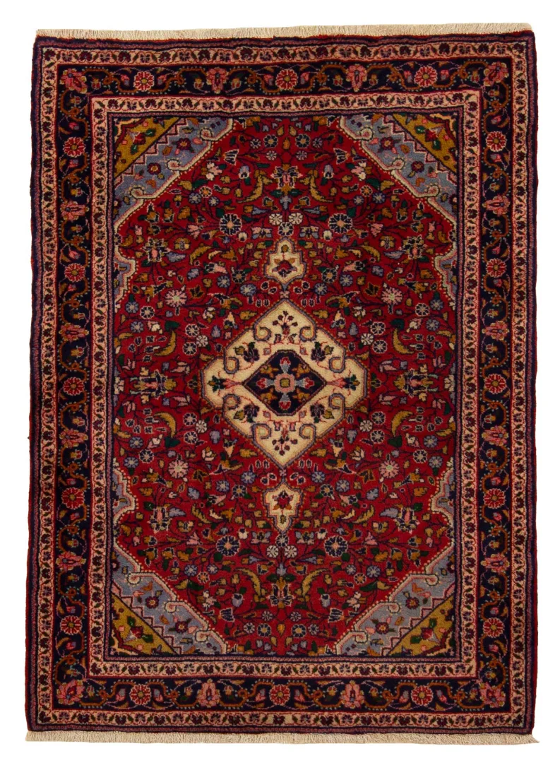 Perserteppich Hamadan 150 x 110 cm Wolle handgeknüpft