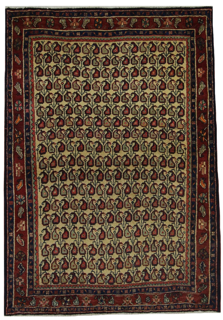 hamadan-teppich-156-x-110-cm-100000-knoten-handgeknupft-fur-teppiche Perserteppich Hamadan 156 x 110 cm Wolle handgeknüpft
