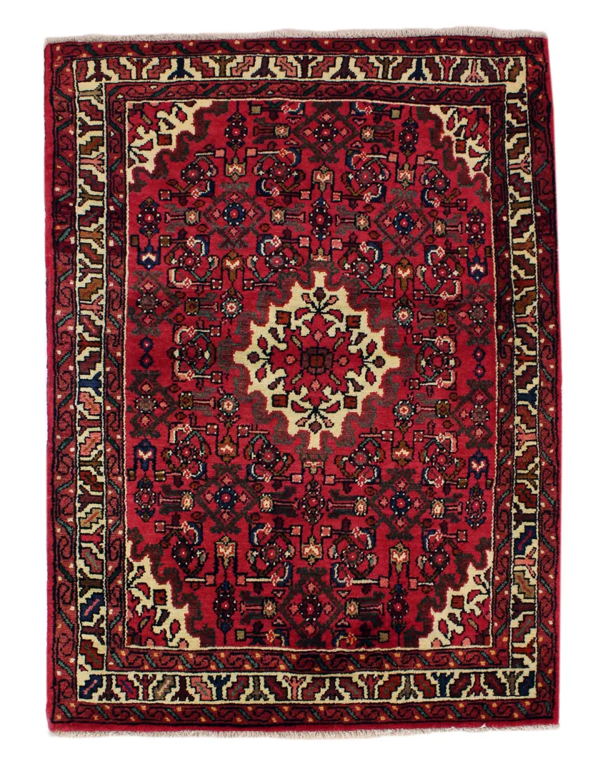 Perserteppich Hamadan 157 x 114 cm Wolle handgeknüpft