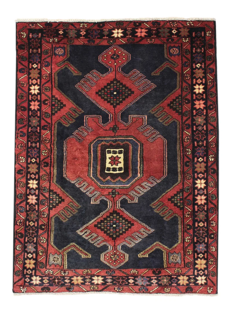 Perserteppich Hamadan 157x115 cm Wolle handgeknüpft