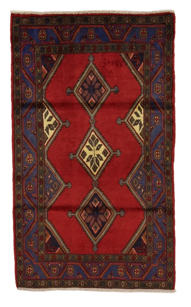 Perserteppich Hamadan 161 x 96 cm Wolle handgeknüpft