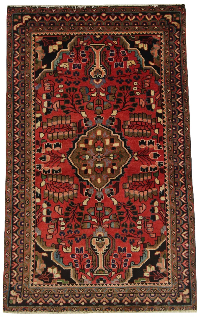 Perserteppich Hamadan 166 x 100 cm Wolle handgeknüpft