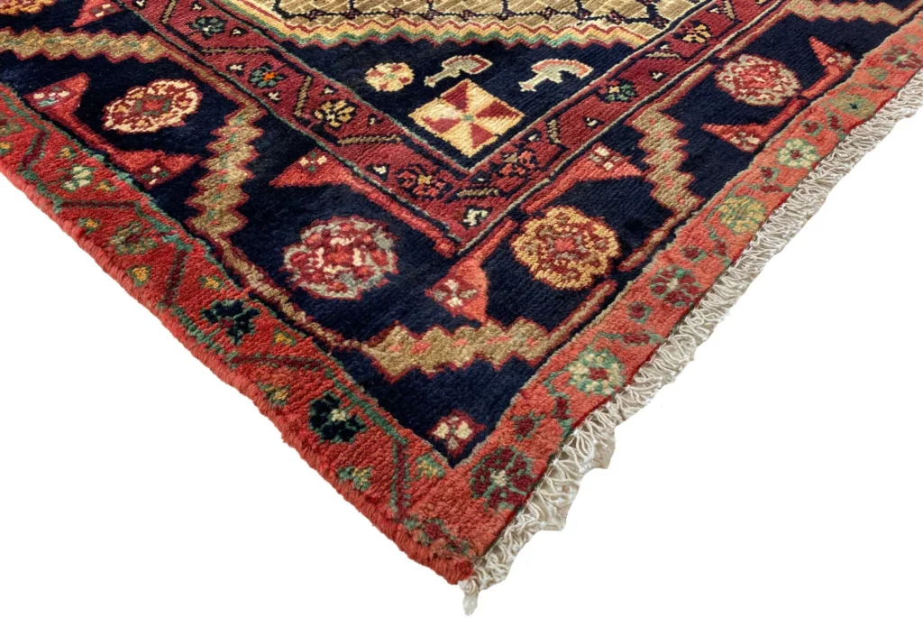 Perserteppich Hamadan 144 x 107 cm Wolle handgeknüpft