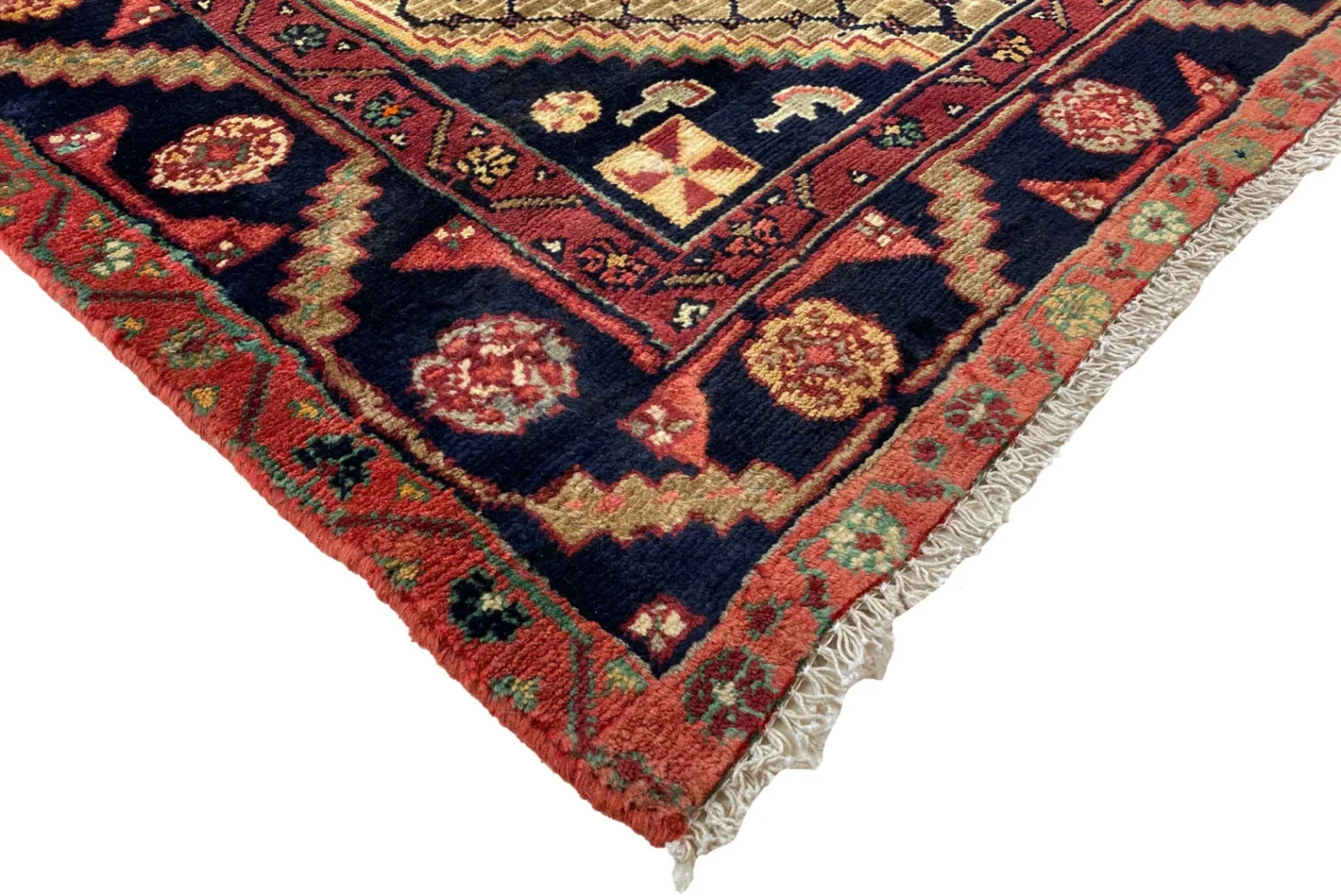 Perserteppich Hamadan 144 x 107 cm Wolle handgeknüpft