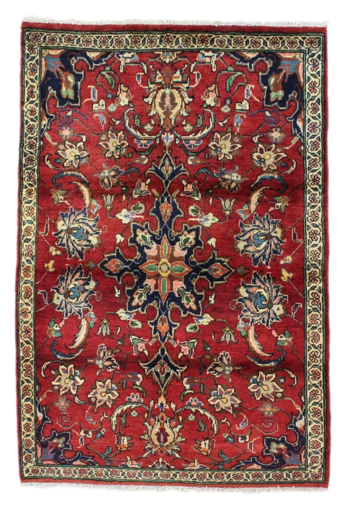 Perserteppich Hamadan 167 x 115 cm Wolle handgeknüpft