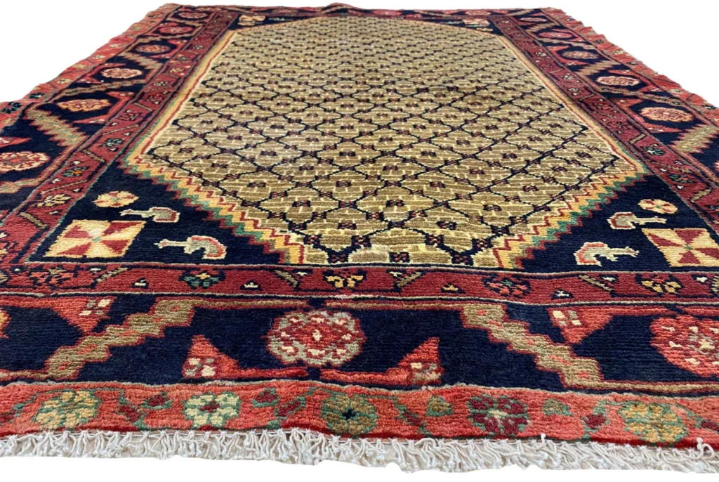 Perserteppich Hamadan 144 x 107 cm Wolle handgeknüpft