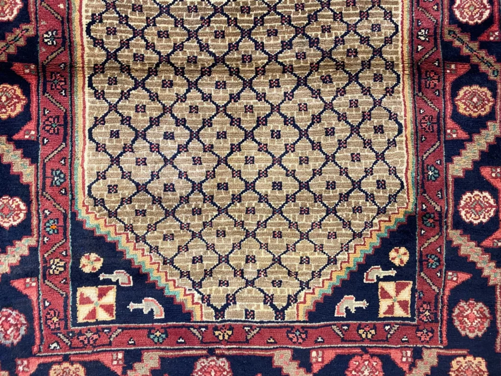 Perserteppich Hamadan 144 x 107 cm Wolle handgeknüpft