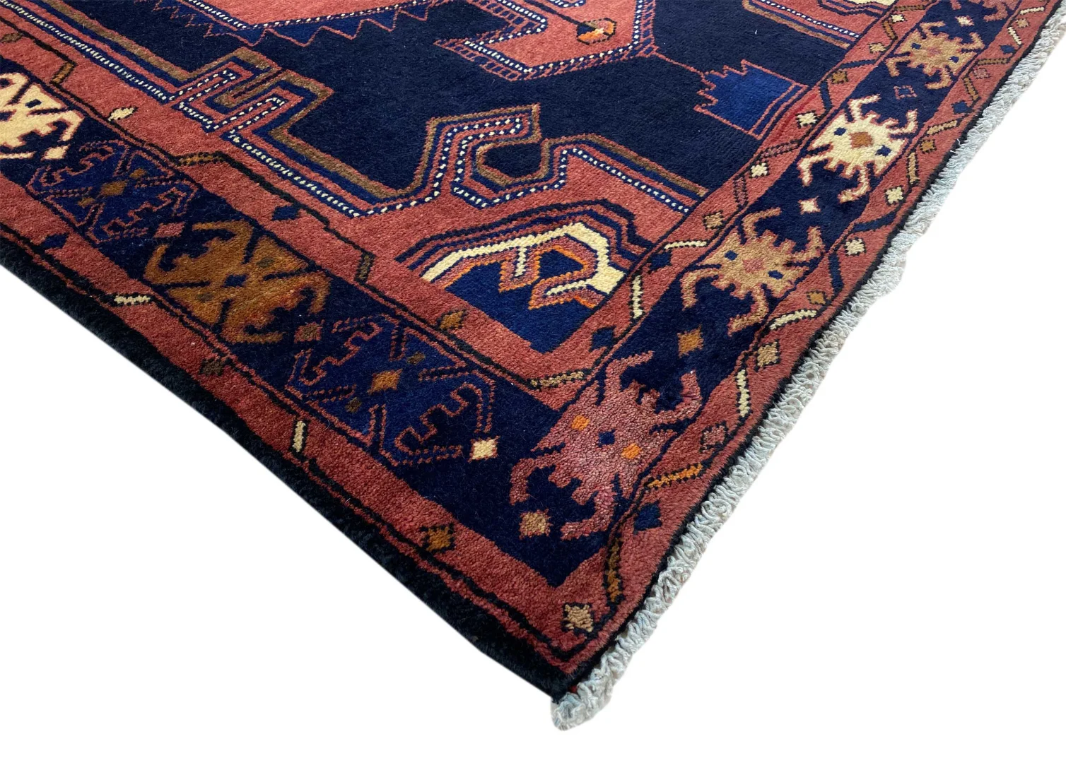 hamadan-teppich-146x112-cm-100000-knoten-handgeknupft-orientteppich-4 Perserteppich Hamadan 146 x 112 cm Wolle handgeknüpft