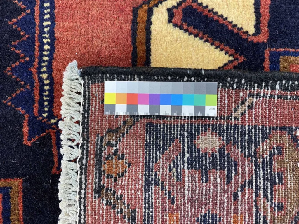 hamadan-teppich-146x112-cm-100000-knoten-handgeknupft-orientteppich-7 Perserteppich Hamadan 146 x 112 cm Wolle handgeknüpft