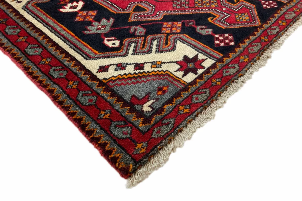 Perserteppich Hamadan 145 x 108 cm Wolle handgeknüpft
