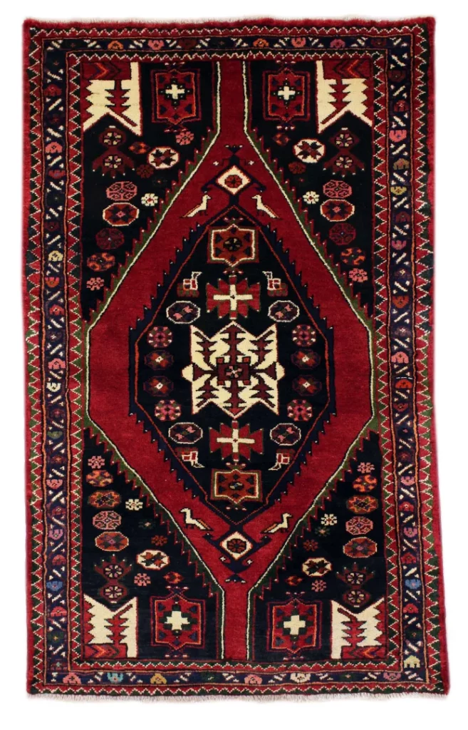 Perserteppich Hamadan 173 x 102 cm Wolle handgeknüpft