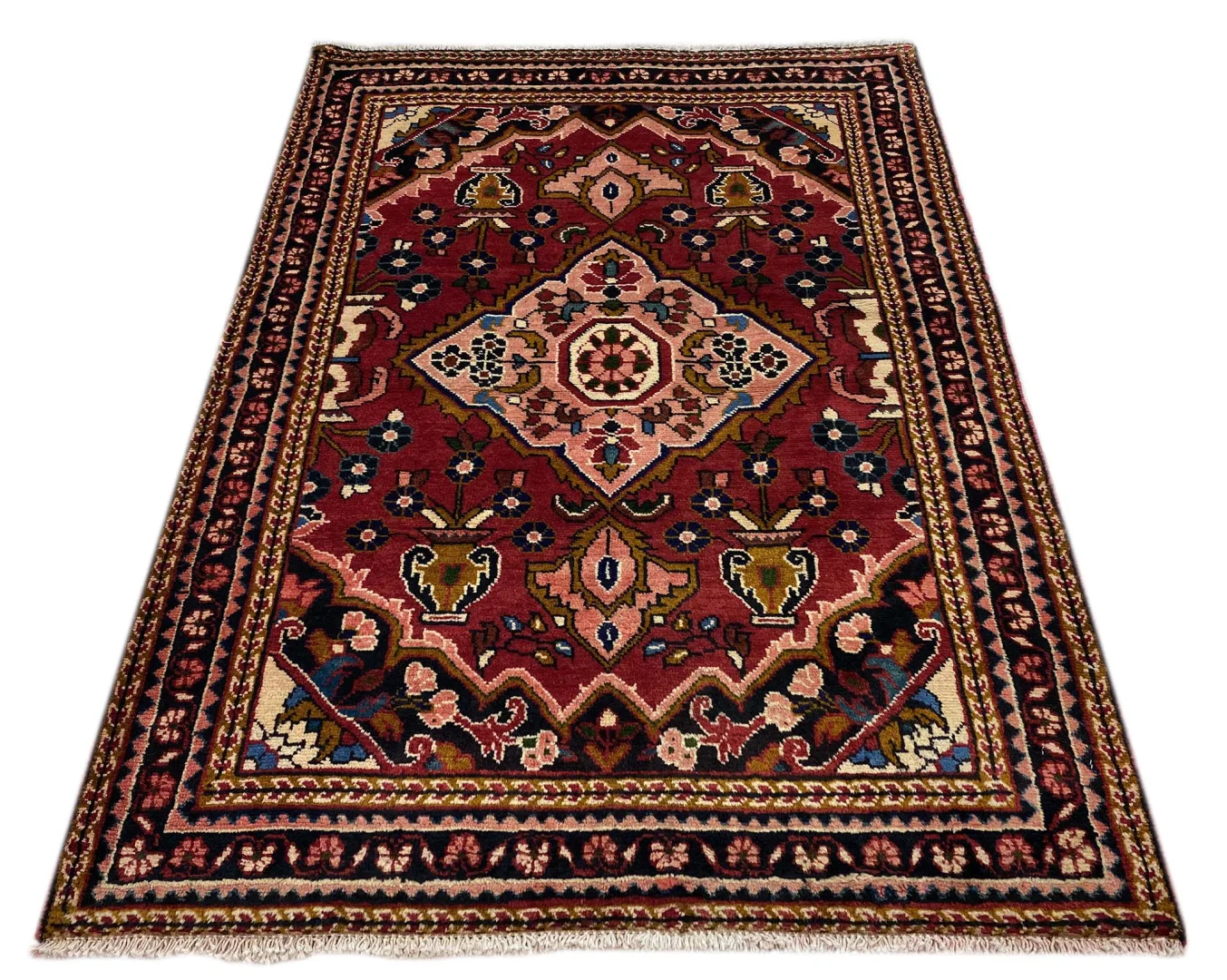 Perserteppich Hamadan 150x105 cm Wolle handgeknüpft