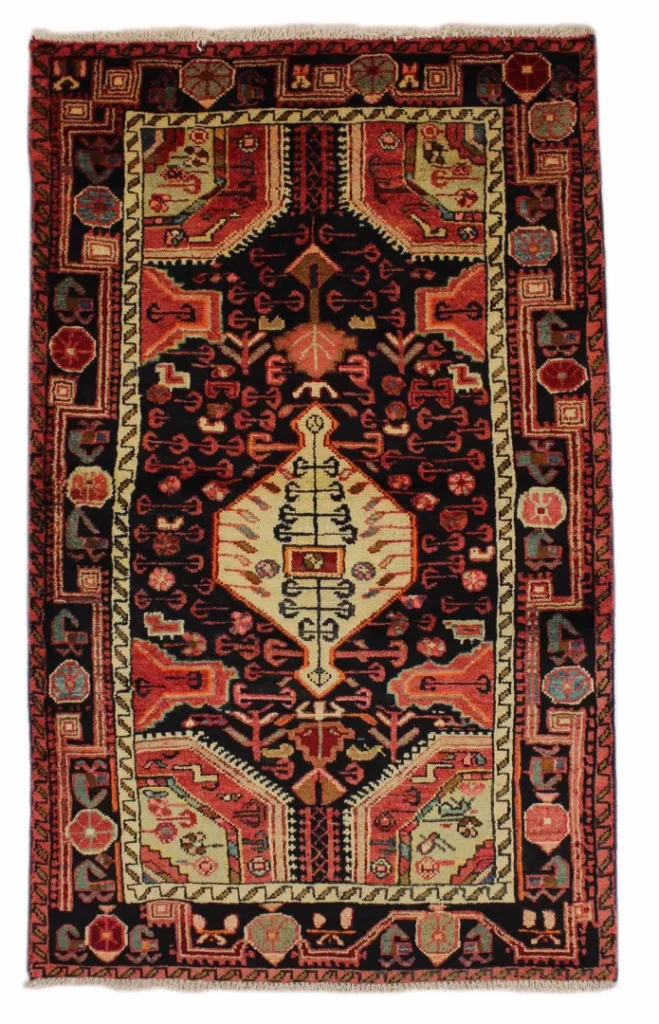 Perserteppich Hamadan 174 x 107 cm Wolle handgeknüpft