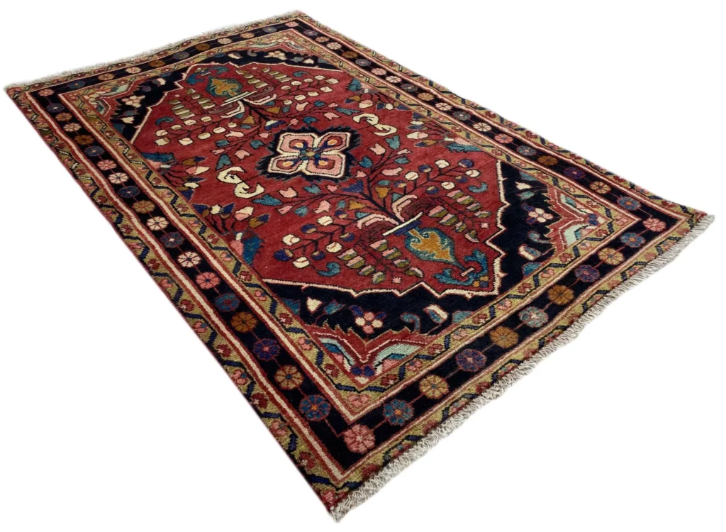 Perserteppich Hamadan 153 x 103 cm Wolle handgeknüpft