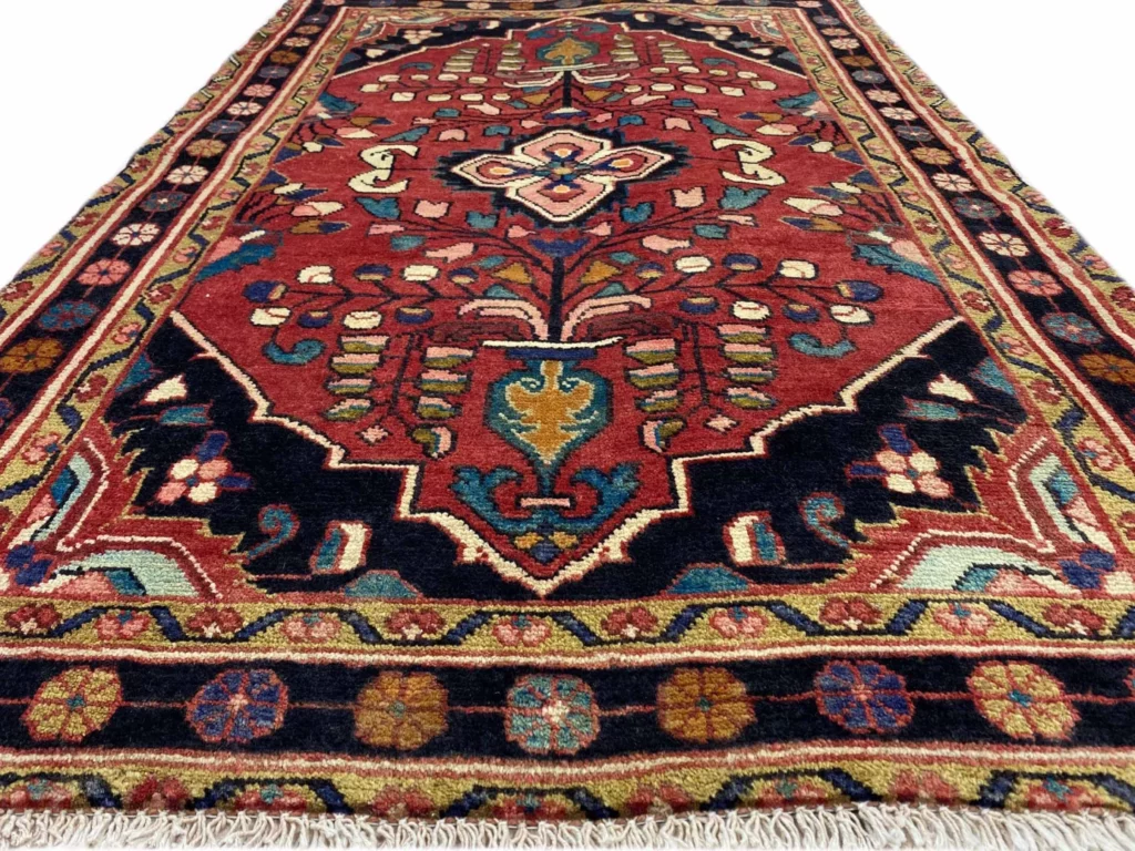 Perserteppich Hamadan 153 x 103 cm Wolle handgeknüpft