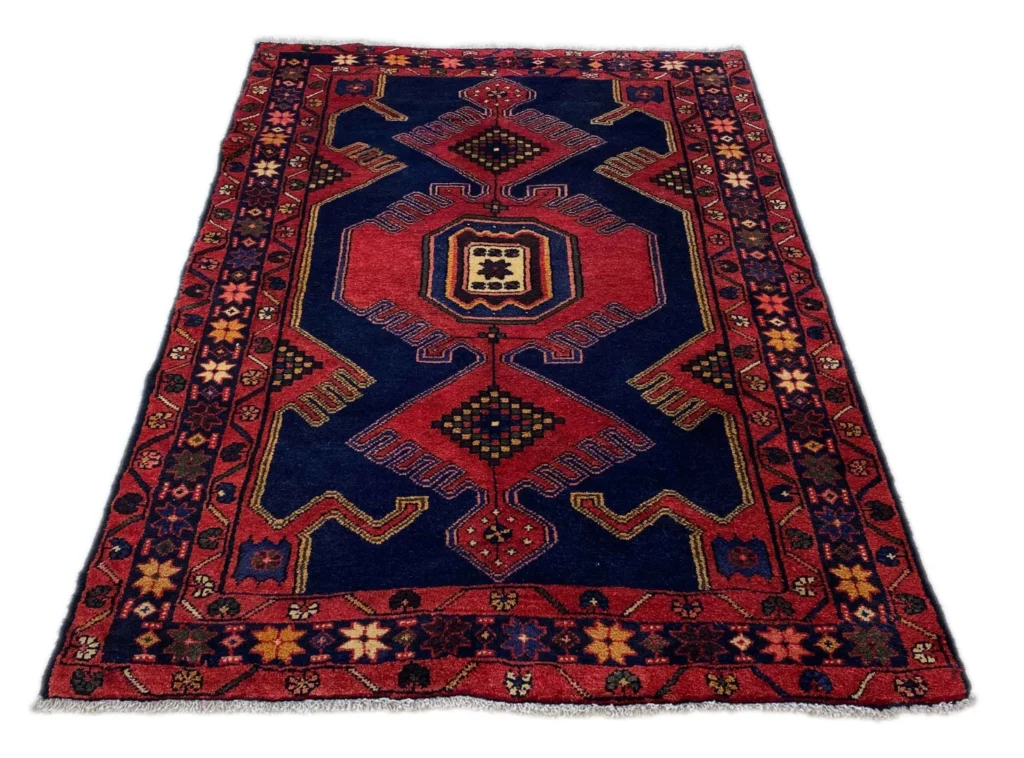 Perserteppich Hamadan 153 x 110 cm Wolle handgeknüpft