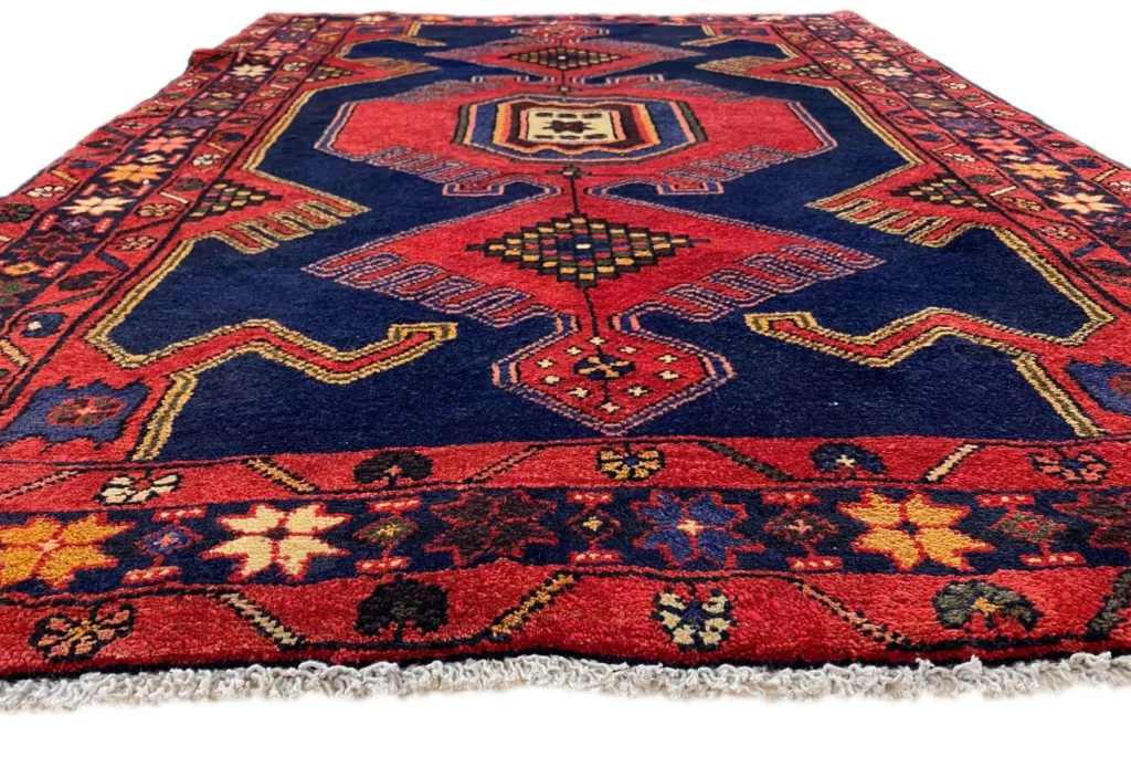 Perserteppich Hamadan 153 x 110 cm Wolle handgeknüpft